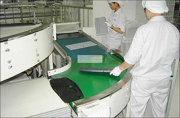 刀口過渡轉彎皮帶機