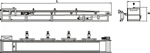 真空過(guò)濾機(jī)主機(jī)安裝外形圖片