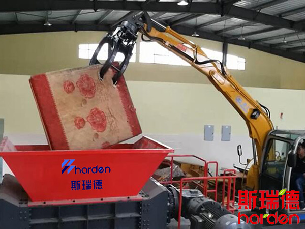 大件床墊破碎系統