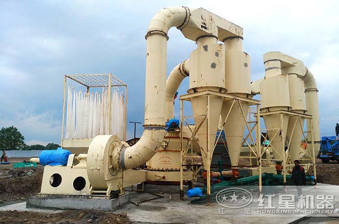 湖北宜昌磨粉機加工現場
