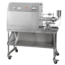 微射流均質機MiniDeBEE帶車架圖