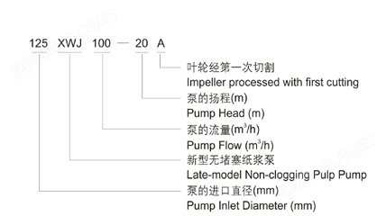 XWJ系列新型無堵塞紙漿泵
