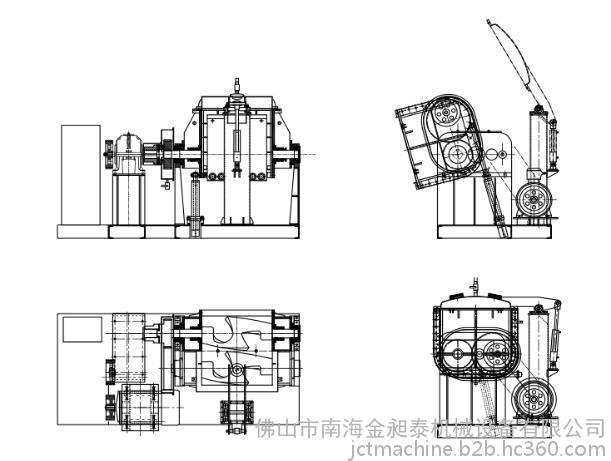 真空捏合機(jī)圖紙
